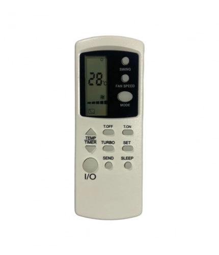 Generic AC Remote No.31 No Backlight Haier AC Remote Control (White)