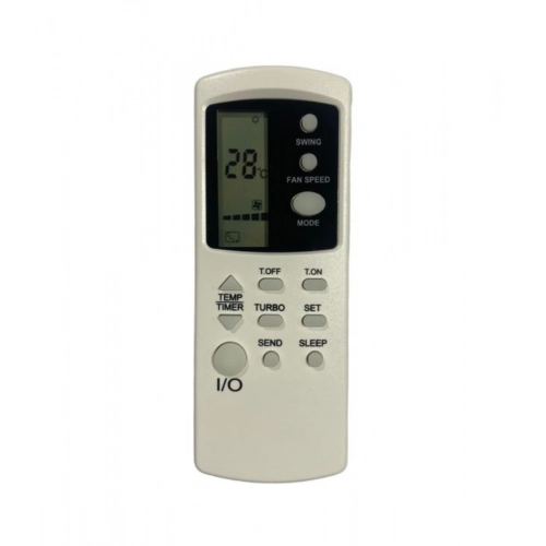 Generic AC Remote No.31 No Backlight Haier AC Remote Control (White)