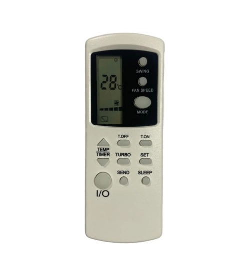 Generic AC Remote No.31 No Backlight Haier AC Remote Control (White)