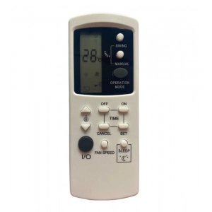 Generic AC Remote No.39 No Backlight Godrej AC Remote Control (White)