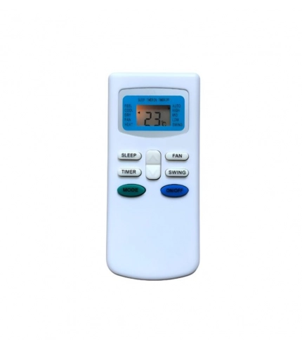 Generic AC Remote No.17 with Backlight Videocon AC Remote Control (White)