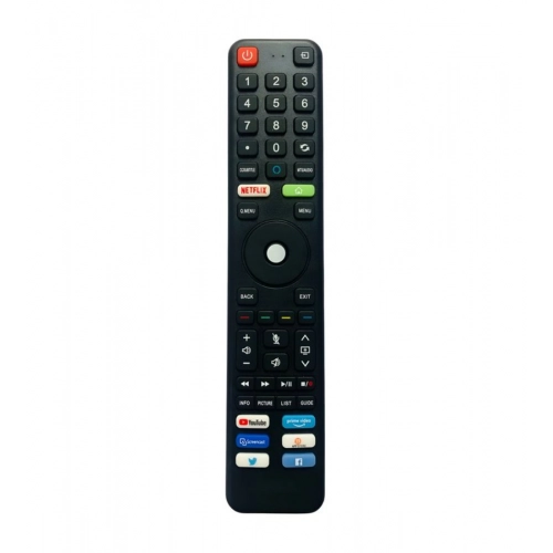 Generic Smart TV Remote No.1195 Toshiba Smart TV LCD LED Remote Control (Black)