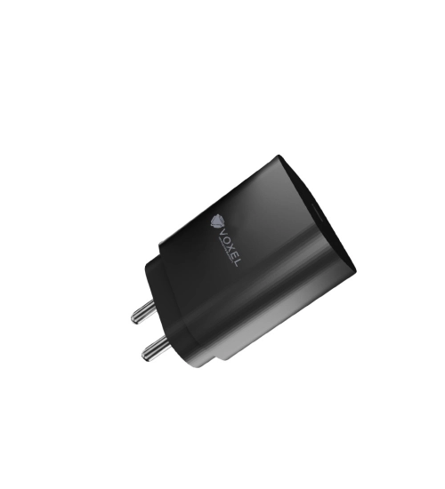 Generic VOXEL 100 Watt ' C ' Port PD Fast Charger AB Plastic (Black)