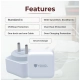 Generic VOXEL 25 Watt ' C ' Port PD Charger AB Plastic (White) Generic VOXEL 25 Watt ' C ' Port PD Charger AB Plastic (White)