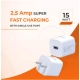 Generic VOXEL 15 Watt Usb Charger AB Plastic (White) Generic VOXEL 15 Watt Usb Charger AB Plastic (White)