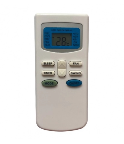 Generic AC Remote No.17 No Backlight Bluestar AC Remote Control (White)