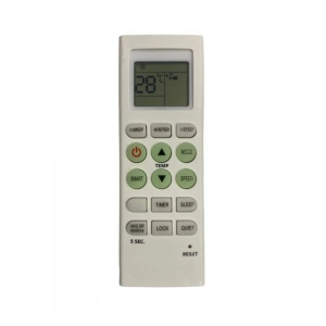 Generic AC Remote No.36E No Backlight Micromax AC Remote Control (White)