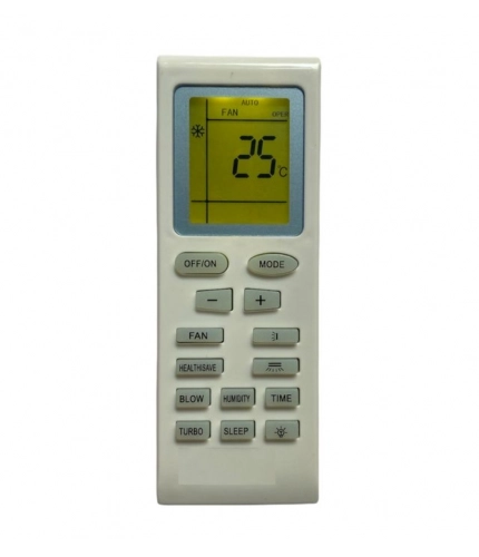 Generic AC Remote No.18 with Backlight Bluestar AC Remote Control (White)