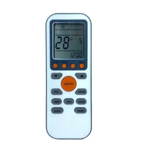 Generic AC Remote No.139 No Backlight TCL AC Remote Control (White)
