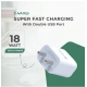 Generic VOXEL 18 Watt Double Usb Port Charger AB Plastic (White) Generic VOXEL 18 Watt Double Usb Port Charger AB Plastic (White)