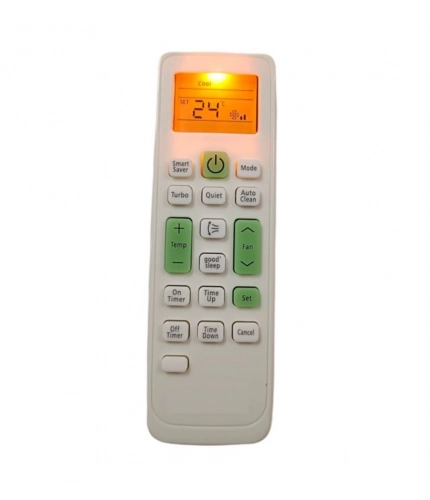 Generic AC Remote No.90 with Backlight Samsung AC Remote Control (White)