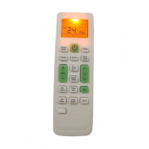 Generic AC Remote No.90 with Backlight Samsung AC Remote Control (White)