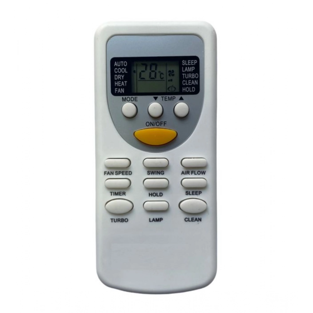 Generic AC Remote No.49 No Backlight Videocon AC Remote Control (White) Generic AC Remote No.49 No Backlight Videocon AC Remote Control (White)