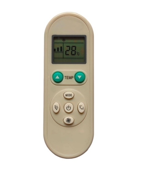 Generic AC Remote No.140 No Backlight Bluestar AC Remote Control (White)