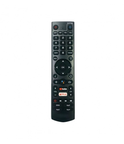 Generic Smart TV Remote No.1194 with Voice Hathway Smart TV LCD LED Remote Control (Black)