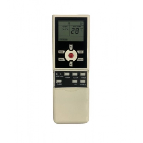 Generic AC Remote No.55 No Backlight, Bluestar AC Remote Control (White)