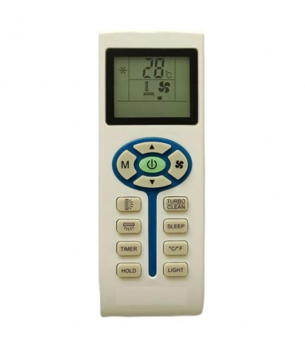 Generic AC Remote No.166 with Backlight Lloyd AC Remote Control (White)