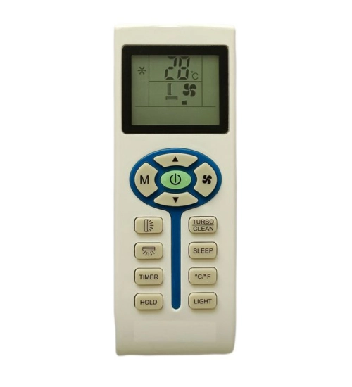 Generic AC Remote No.166 with Backlight Lloyd AC Remote Control (White)