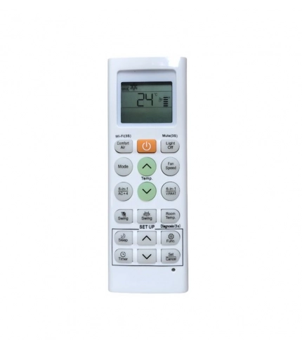Generic AC Remote No.36S 6-in-1 VIRAAT Mode for LG AC Remote Control (White)