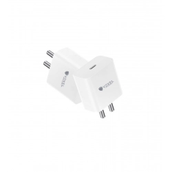 Generic VOXEL 100 Watt ' C ' Port PD Fast Charger AB Plastic (White)