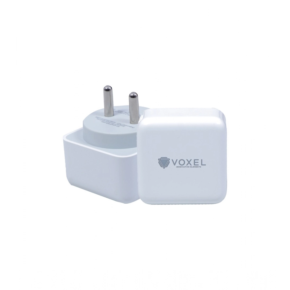 Generic VOXEL 25 Watt ' C ' Port PD Charger AB Plastic (White) Generic VOXEL 25 Watt ' C ' Port PD Charger AB Plastic (White)