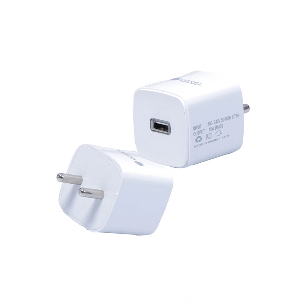 Generic VOXEL 15 Watt Usb Charger AB Plastic (White) Generic VOXEL 15 Watt Usb Charger AB Plastic (White)