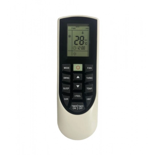 Generic AC Remote No.182 No Backlight Llyod AC Remote Control (White)