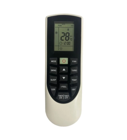 Generic AC Remote No.182 No Backlight Llyod AC Remote Control (White)