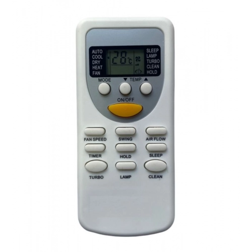Generic AC Remote No.49 No Backlight Llyod AC Remote Control (White)