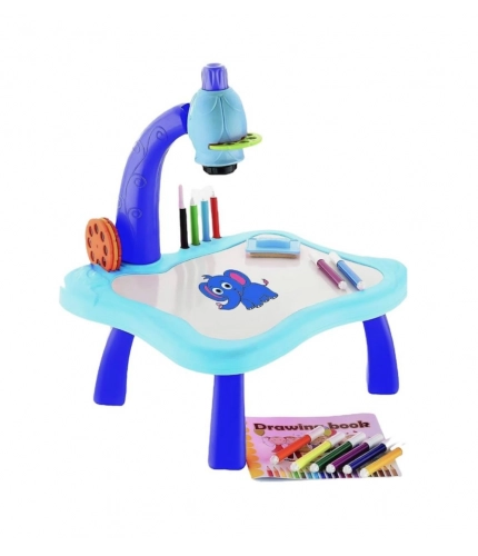 Generic Plastic Drawing Projector Table For Kids (Multicolor )