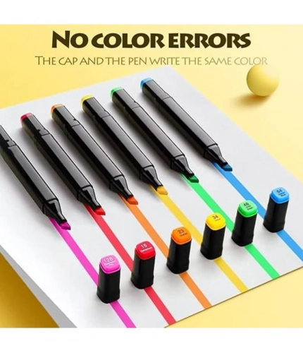 Generic Plastic 24Pcs Colors Art Markers Sketch Pen Dual Tip Artist Art Marker (Multicolor ) Generic Plastic 24Pcs Colors Art Markers Sketch Pen Dual Tip Artist Art Marker (Multicolor )