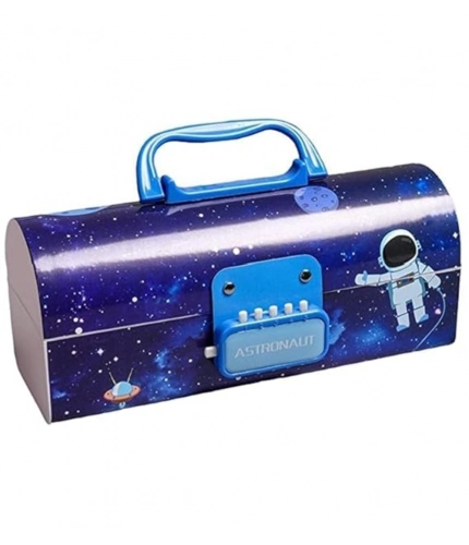 Generic Plastic Pen, Pencil Box Suitcase Style Password Lock (Multicolor ) Generic Plastic Pen, Pencil Box Suitcase Style Password Lock (Multicolor )