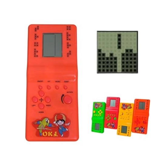 Generic Plastic Brick Game Hand Operated Video Games For Kids Toy (Multicolor ) Generic Plastic Brick Game Hand Operated Video Games For Kids Toy (Multicolor )
