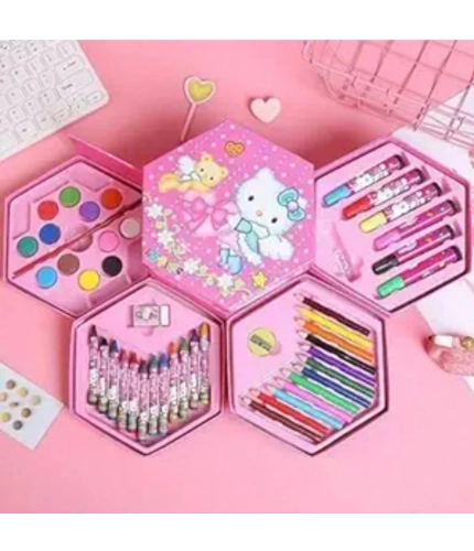 Generic Plastic 46-Piece Art Set For Kids (Multicolor ) Generic Plastic 46-Piece Art Set For Kids (Multicolor )