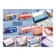 Generic Plastic Pen, Pencil Box Suitcase Style Password Lock (Multicolor ) Generic Plastic Pen, Pencil Box Suitcase Style Password Lock (Multicolor )