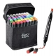 Generic Plastic 48Pcs Colors Art Markers Sketch Pen Dual Tip Artist Art Marker (Multicolor ) Generic Plastic 48Pcs Colors Art Markers Sketch Pen Dual Tip Artist Art Marker (Multicolor )