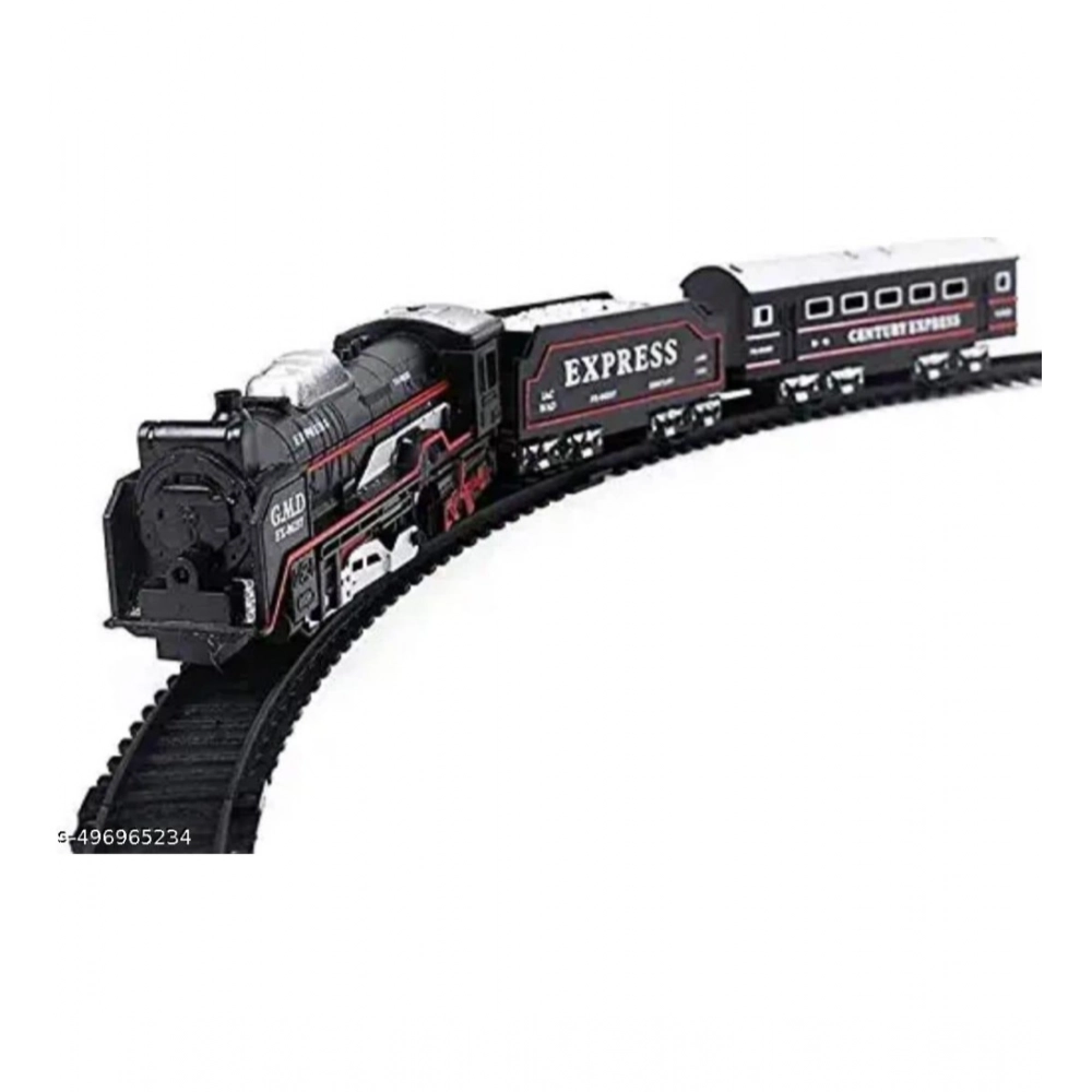 Generic Plastic Amazing Musical Classic Toy Train 13Pcs Toy Set (Multicolor) Generic Plastic Amazing Musical Classic Toy Train 13Pcs Toy Set (Multicolor)