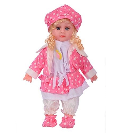 Generic Plastic Singing Songs And Poem Baby Girl Doll (Multicolor )