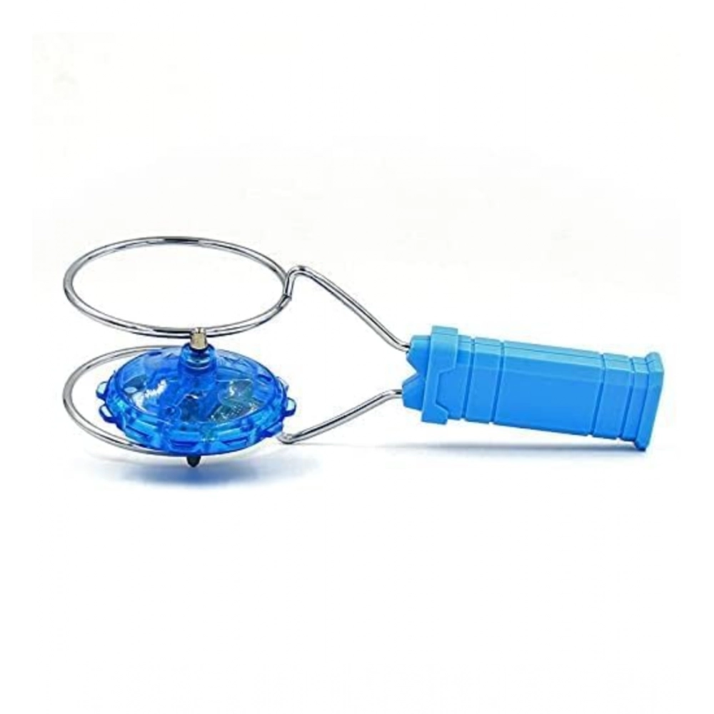 Generic Plastic Magnetic Gyro Weel With Flashing Toy (Multicolor ) Generic Plastic Magnetic Gyro Weel With Flashing Toy (Multicolor )