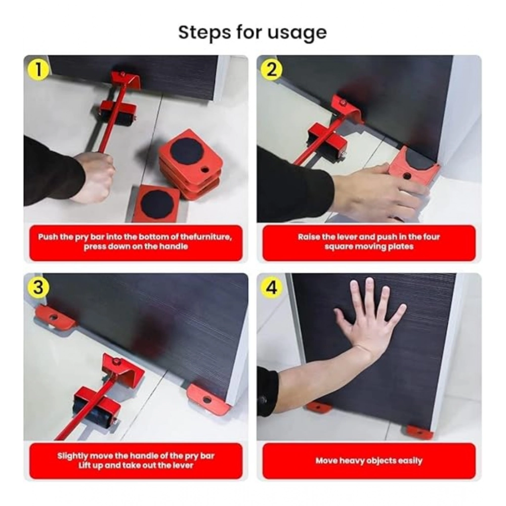 Generic Plastic Lifter And Furniture Mover Shifting Tool (Multicolor ) Generic Plastic Lifter And Furniture Mover Shifting Tool (Multicolor )