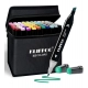 Generic Plastic 48Pcs Colors Art Markers Sketch Pen Dual Tip Artist Art Marker (Multicolor ) Generic Plastic 48Pcs Colors Art Markers Sketch Pen Dual Tip Artist Art Marker (Multicolor )