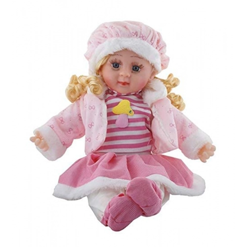 Plastic Singing Songs And Poem Baby Girl Doll (Multicolor ) Plastic Singing Songs And Poem Baby Girl Doll (Multicolor )