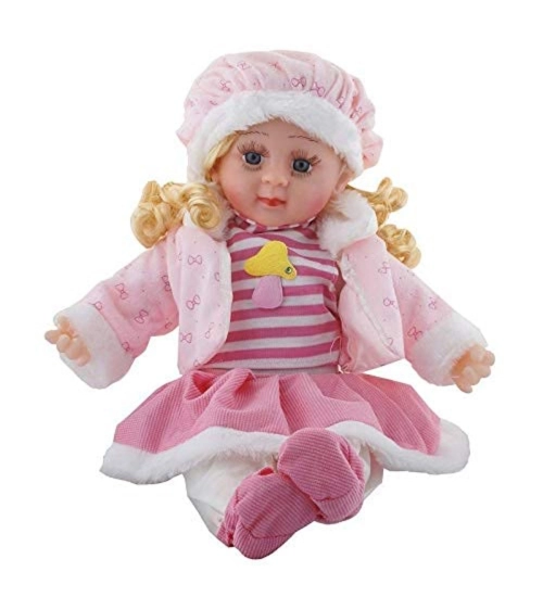 Generic Plastic Singing Songs And Poem Baby Girl Doll (Multicolor )