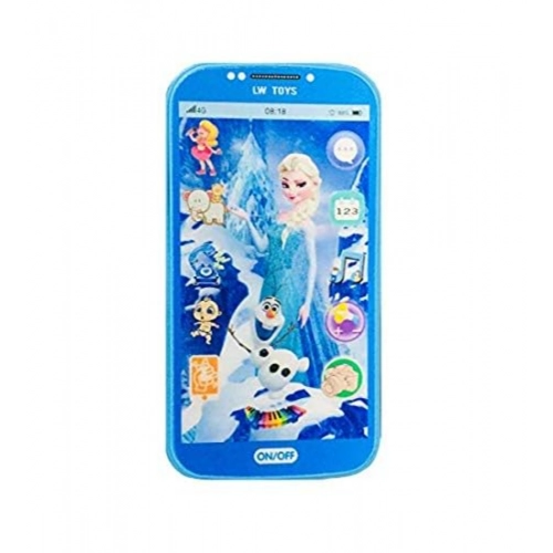 Plastic Mobile Smartphone With Touch Screen And Multiple Sound Effects (Multicolor )