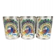 Generic Steel Meenakari Peacock Design Decorative Glass Set (Silver) Generic Steel Meenakari Peacock Design Decorative Glass Set (Silver)