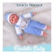 Generic Plastic Happy Baby Laughing Musical Boy Doll With Touch Sensors - Sound Ideal Gift For Kids (Multicolor ) Generic Plastic Happy Baby Laughing Musical Boy Doll With Touch Sensors - Sound Ideal Gift For Kids (Multicolor )
