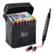 Generic Plastic 48Pcs Colors Art Markers Sketch Pen Dual Tip Artist Art Marker (Multicolor ) Generic Plastic 48Pcs Colors Art Markers Sketch Pen Dual Tip Artist Art Marker (Multicolor )