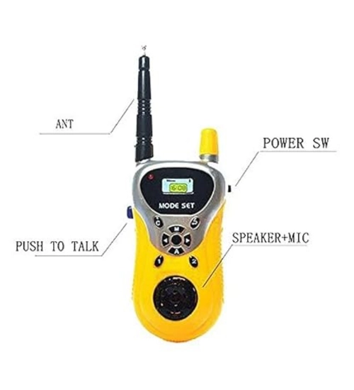 Generic Plastic Walkie Talkie For Kids 2 Way Radio Toy (Multicolor )