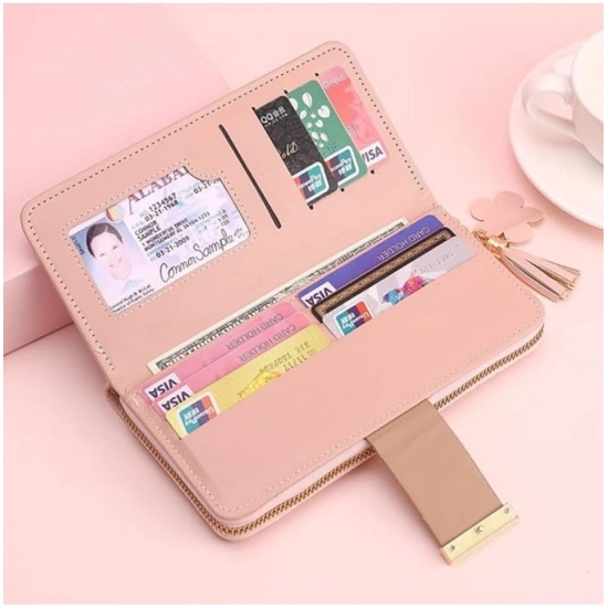 Generic Women's Faux Leather Wallet (Multicolor)