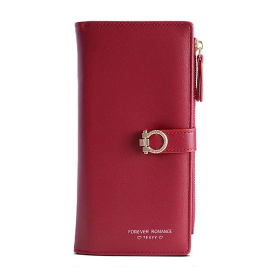 Generic Women's Faux Leather Wallet (Multicolor) Generic Women's Faux Leather Wallet (Multicolor)